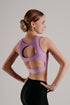 Empower Crop Top in Ametista