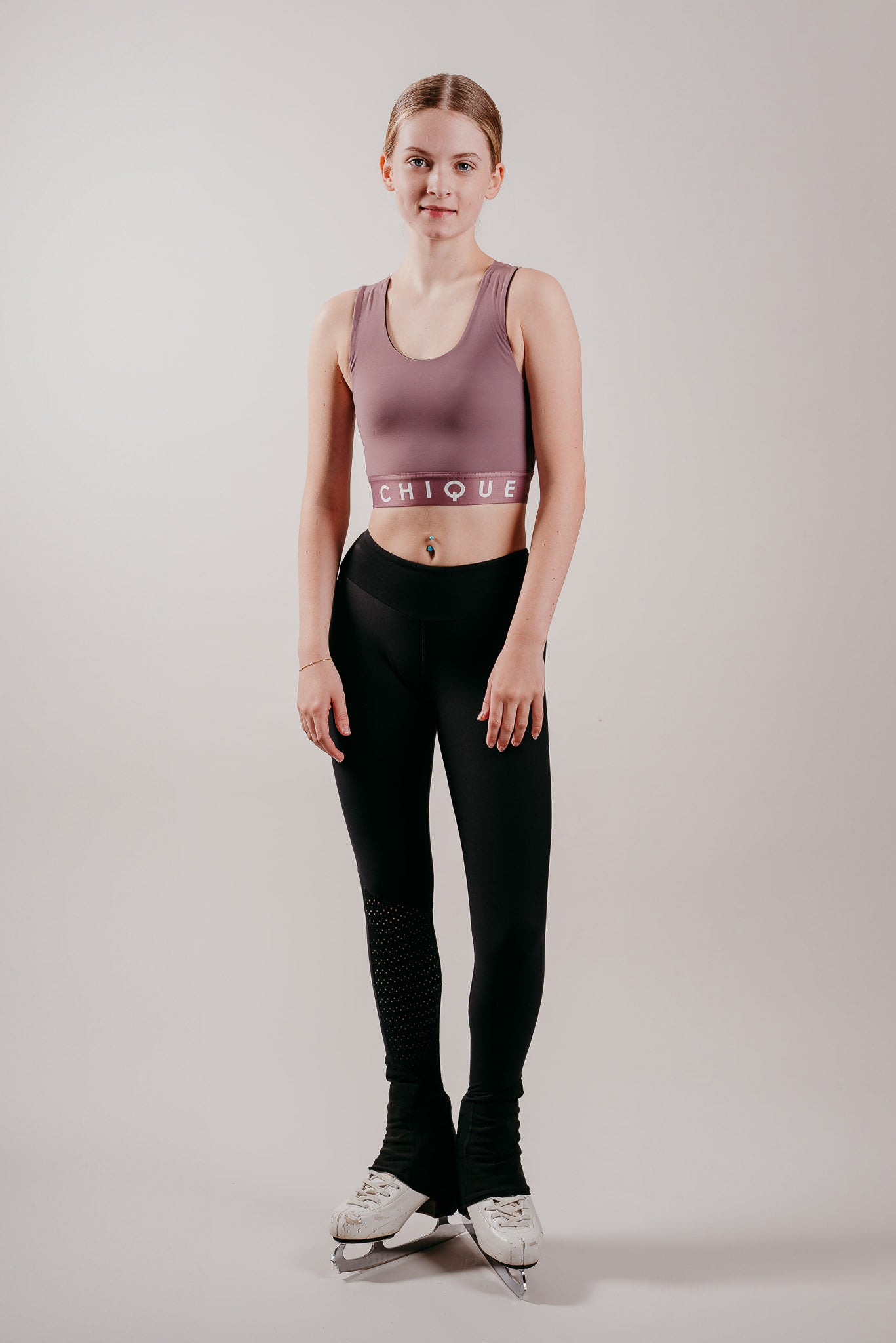 Fierce Halo Crop Top värissä Minkki