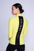 Desire Half-Zip Top in Yellow