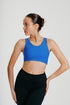 Sports Bra in Azure