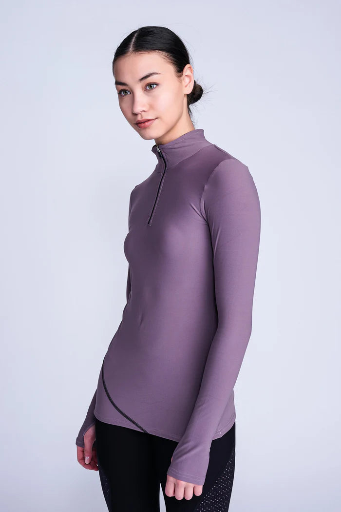 Desire Maglia Half-Zip in Visone