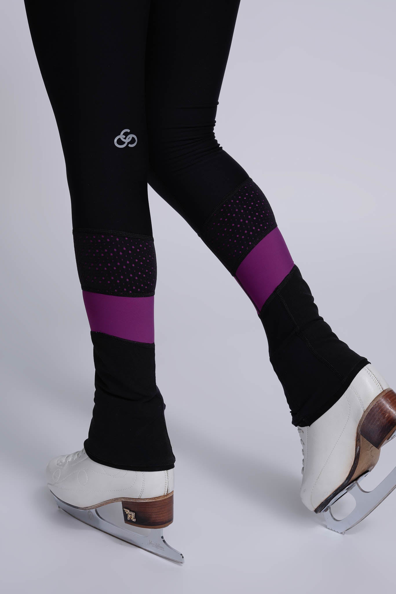MyNvy Figure Skating Pants Ice Skating Pants Women Girls Footless Figure  Skating Over The Boot Tights, Ladies Figure Skating Performance Tights  Compression Skate Pants (Color : White, Size : 160cm) : 