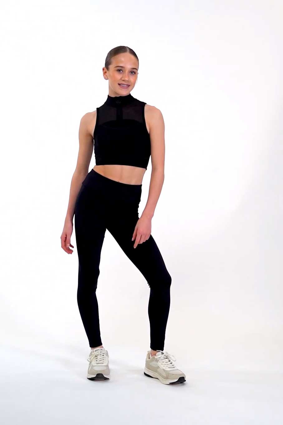 G&F Eiskunstlaufhose Mit Kristall Strasssteinen Warmes Fleece Eislauf- Leggings Für Frauen Und Mädchen (Color : Black, Size : 3XS