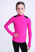 Passion Long-Sleeve Top in Fuchsia