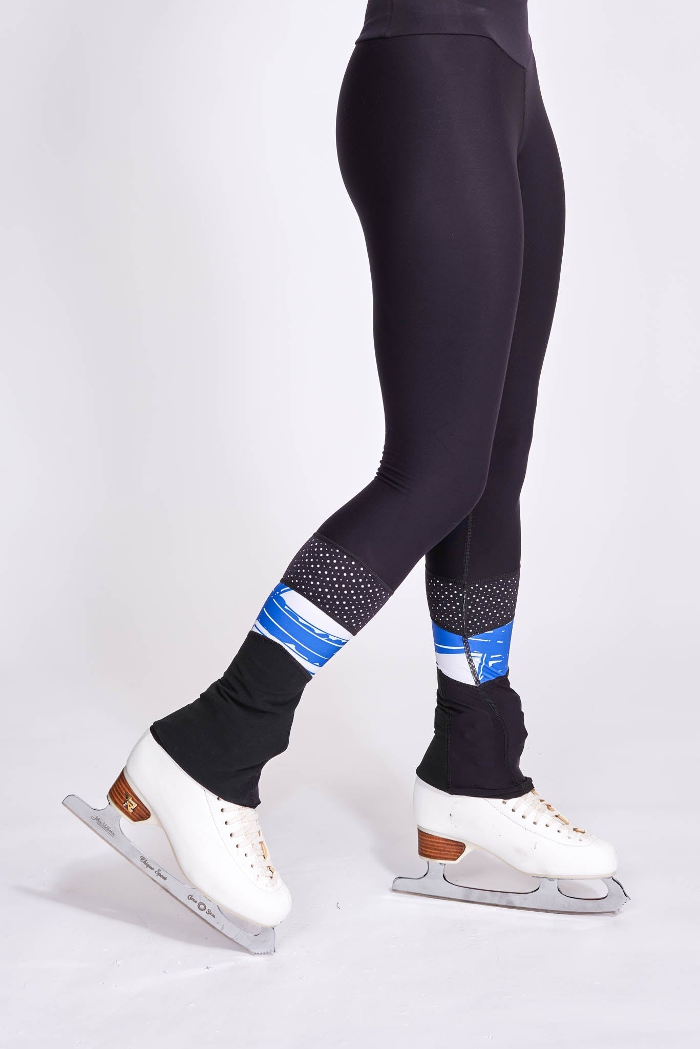 High Waisted Figure Skating Pants Tights for Women,Soft Elastic Tummy  Control Ice Skating Leggings Gymnastics Leotard(Size:XXXL,Color:12)