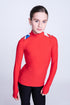 Royal Long-Sleeve Top in Red