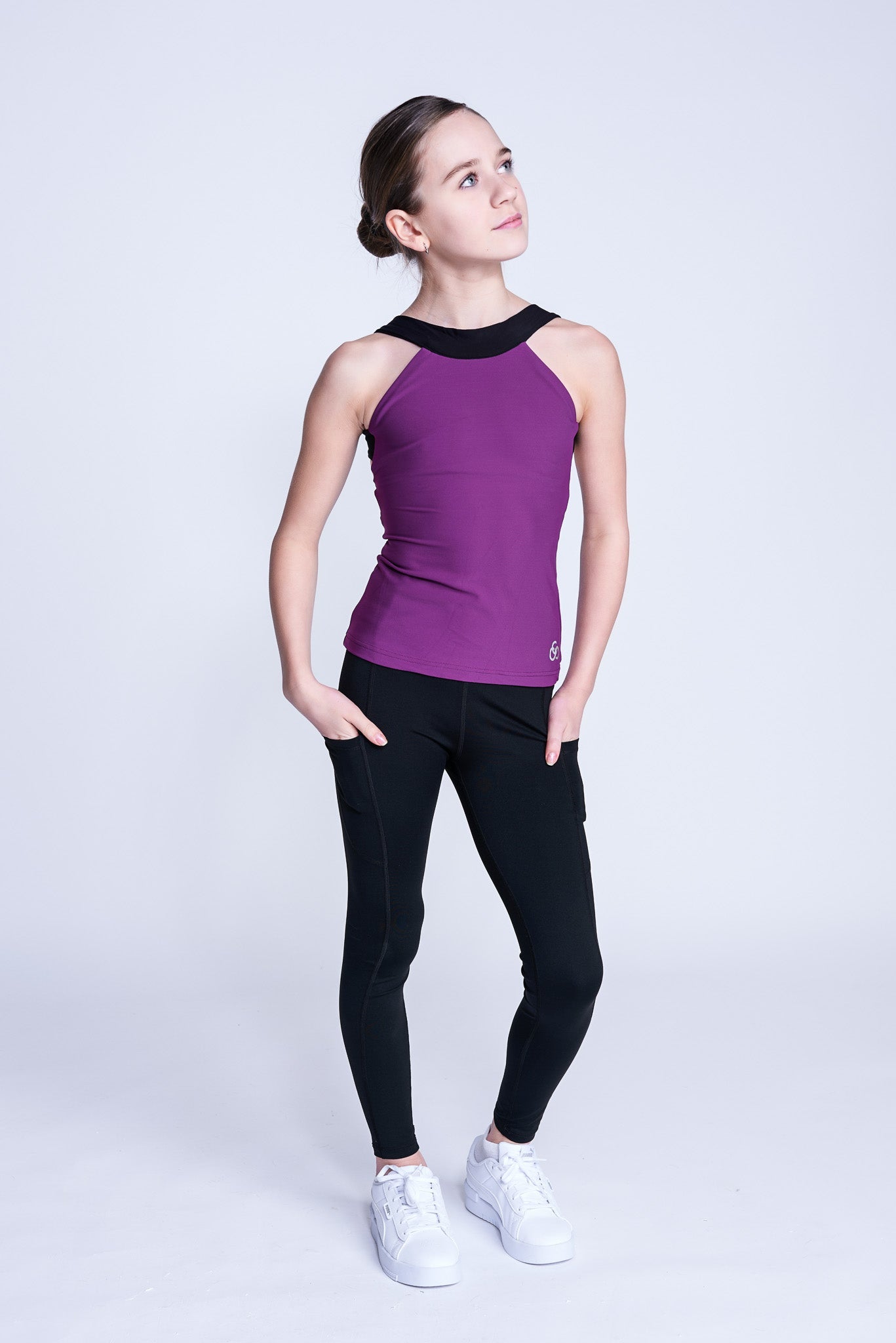 Empower Tank Top in Berry